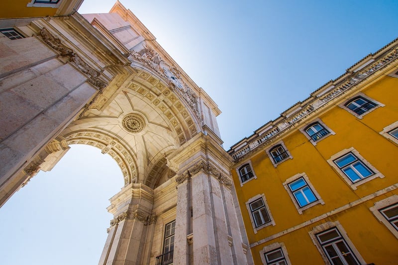 Columbus Monument in Lisbon, Portugal